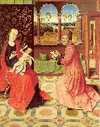Dieric Bouts Virgin Penrhyn Castle Spain oil painting artist